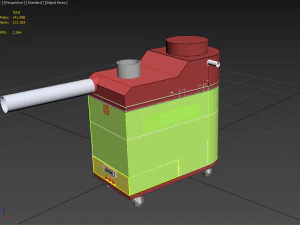 MIST HUMIDIFIER AIR FOG ULTRASONIC AGRICULTURAL FARM COOLING SYSTEM 3D Model