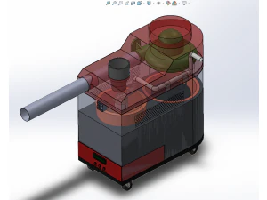 MIST HUMIDIFIER AIR FOG ULTRASONIC AGRICULTURAL FARM COOLING SYSTEM 3D Model