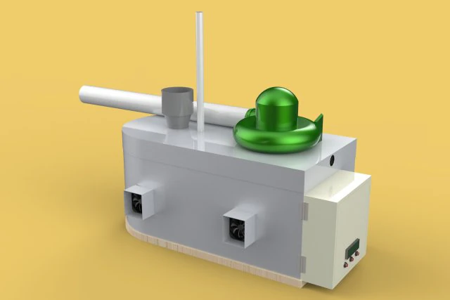 УЛЬТРАЗВУКОВАЯ СИСТЕМА ОХЛАЖДЕНИЯ ТУМАННЫЙ УВЛАЖНИТЕЛЬ ИСПАРИТЕЛЬ ФЕРМА 3D Модель .c4d .max .obj .3ds .fbx .stl .blend