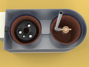 УЛЬТРАЗВУКОВАЯ СИСТЕМА ОХЛАЖДЕНИЯ ТУМАННЫЙ УВЛАЖНИТЕЛЬ ИСПАРИТЕЛЬ ФЕРМА 3D Модель