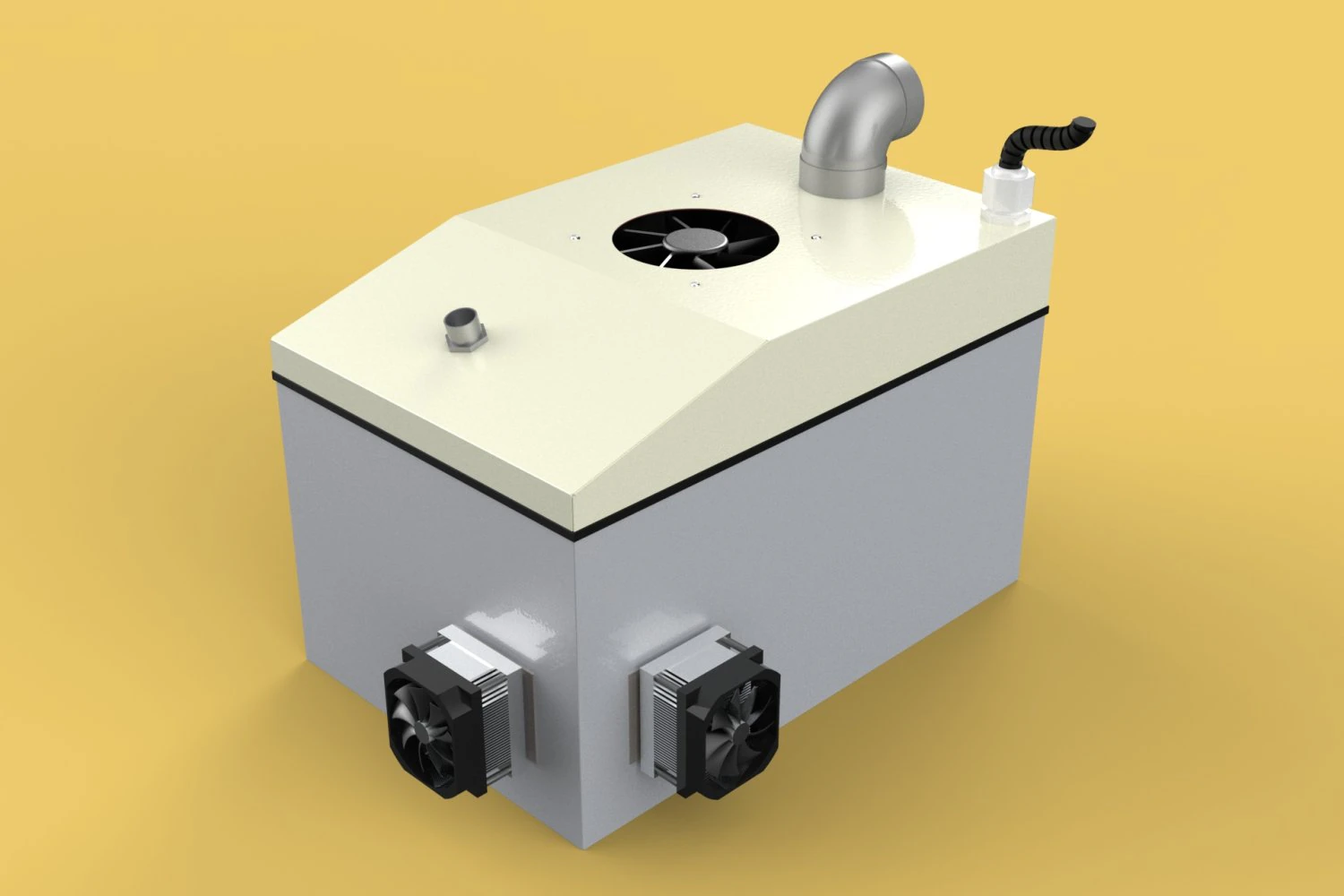 TEMPERATURE COOLING ULTRASONIC MIST HUMIDIFIER FOG FARMING 3D Model .c4d .max .obj .3ds .fbx .stl .blend