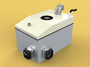 TEMPERATURE COOLING ULTRASONIC MIST HUMIDIFIER FOG FARMING 3Dモデル