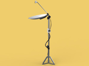 PARABOLIC ANTENNA TRACKER TRACKING SYSTEM 3D Model