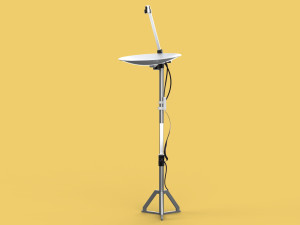 PARABOLIC ANTENNA TRACKER TRACKING SYSTEM 3D-Modell