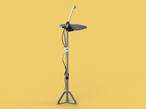 PARABOLIC ANTENNA TRACKER TRACKING SYSTEM 3D-Modell