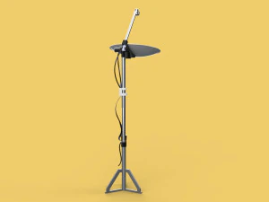 PARABOLIC ANTENNA TRACKER TRACKING SYSTEM 3D Model