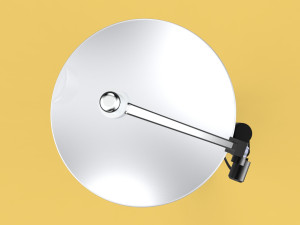 PARABOLIC ANTENNA TRACKER TRACKING SYSTEM 3D-Modell