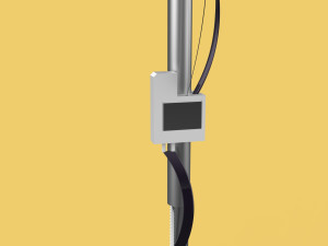 PARABOLIC ANTENNA TRACKER TRACKING SYSTEM 3D-Modell