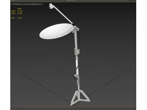 PARABOLIC ANTENNA TRACKER TRACKING SYSTEM 3D Model