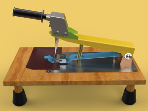 PUNCHER TOOL LEATHER HOLE PUNCH 3D Model