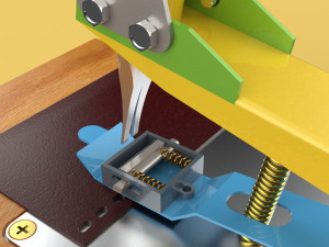 PUNCHER TOOL LEATHER HOLE PUNCH 3D Model