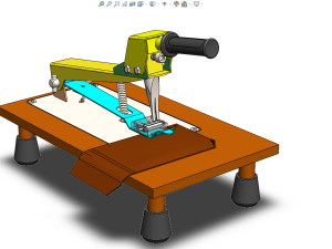 PUNCHER TOOL LEATHER HOLE PUNCH 3D Model