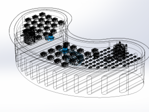 ANTI TSUNAMI BUILDING WALL INNOVATION CONCEPT 3D 模型