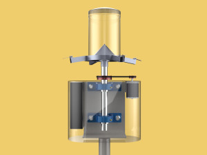 CENTRIFUGAL ROTARY FISH FEEDER SPREADER 3Dモデル