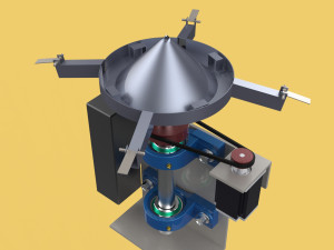 CENTRIFUGAL ROTARY FISH FEEDER SPREADER 3Dモデル