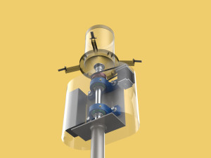 CENTRIFUGAL ROTARY FISH FEEDER SPREADER 3Dモデル