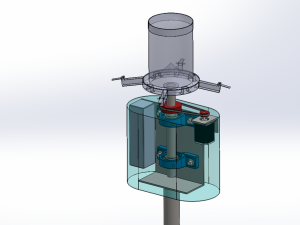 CENTRIFUGAL ROTARY FISH FEEDER SPREADER 3Dモデル