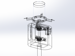 CENTRIFUGAL ROTARY FISH FEEDER SPREADER 3Dモデル