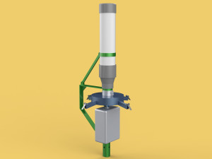ROTARY CENTRIFUGAL FISH FEEDER SPREADER 3D मॉडल