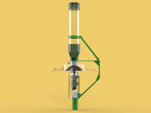 ROTARY CENTRIFUGAL FISH FEEDER SPREADER 3D Model