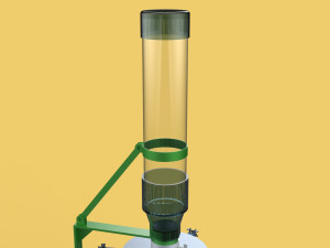 ROTARY CENTRIFUGAL FISH FEEDER SPREADER 3D 模型