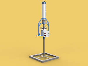 AUTOMATIC FISH FEEDER SPREADER ROTARY CENTRIFUGAL 3D मॉडल