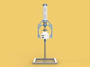 AUTOMATIC FISH FEEDER SPREADER ROTARY CENTRIFUGAL 3D Model