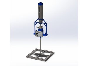 AUTOMATIC FISH FEEDER SPREADER ROTARY CENTRIFUGAL 3D Model