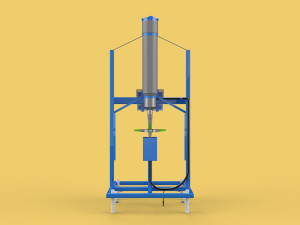 SPREADER ROTARY AUTOMATIC FISH FEEDER CENTRIFUGAL 3D Model