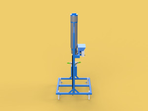 SPREADER ROTARY AUTOMATIC FISH FEEDER CENTRIFUGAL 3D Model