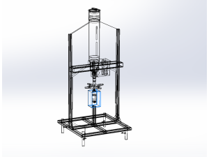 SPREADER ROTARY AUTOMATIC FISH FEEDER CENTRIFUGAL 3D Model