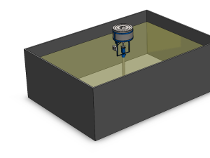 FISH FEEDER CENTRIFUGAL SPREADER ROTARY AUTOMATIC 3D Model