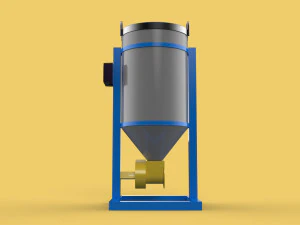 DIRECTIONAL FISH FEEDER CENTRIFUGAL SPREADER ROTARY AUTOMATIC 3D Model