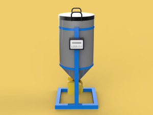 DIRECTIONAL FISH FEEDER CENTRIFUGAL SPREADER ROTARY AUTOMATIC 3D Model