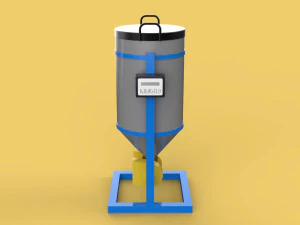 DIRECTIONAL FISH FEEDER CENTRIFUGAL SPREADER ROTARY AUTOMATIC 3D Model