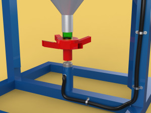 AUTOMATIC FISH FEEDER CENTRIFUGAL SPREADER ROTARY Modèle 3D