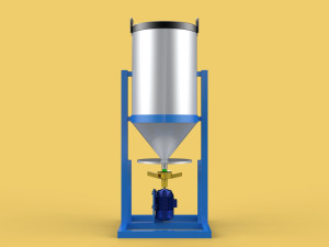 AUTOMATIC FISH FEEDER ROTARY CENTRIFUGAL SPREADER Model 3D