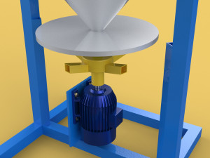 AUTOMATIC FISH FEEDER ROTARY CENTRIFUGAL SPREADER Model 3D