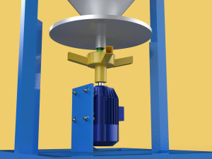 AUTOMATIC FISH FEEDER ROTARY CENTRIFUGAL SPREADER Model 3D