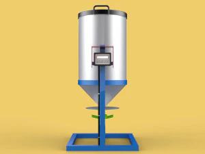 АВТОМАТИЧЕСКАЯ КОРМИТЕЛЬКА ДЛЯ РЫБЫ РОТОРНЫЙ РАЗБРАСЫВАТЕЛЬ ЦЕНТРОБЕЖНЫЙ 3D Модель