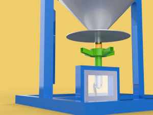 АВТОМАТИЧЕСКАЯ КОРМИТЕЛЬКА ДЛЯ РЫБЫ РОТОРНЫЙ РАЗБРАСЫВАТЕЛЬ ЦЕНТРОБЕЖНЫЙ 3D Модель