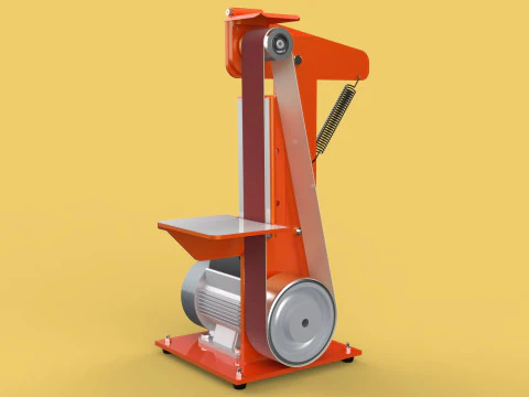 BELT SANDER GRINDER ABRASIVE POLISHER EDGES SHARPENER 3D Model