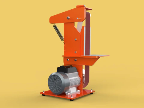 BELT SANDER GRINDER ABRASIVE POLISHER EDGES SHARPENER 3D Model
