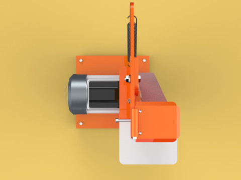 BELT SANDER GRINDER ABRASIVE POLISHER EDGES SHARPENER 3D 모델