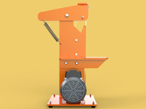 BELT SANDER GRINDER ABRASIVE POLISHER EDGES SHARPENER 3D 모델