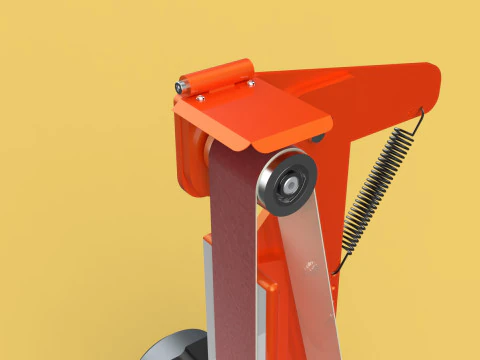 BELT SANDER GRINDER ABRASIVE POLISHER EDGES SHARPENER 3D Model