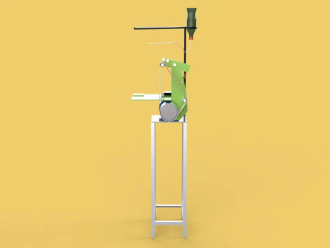 BELT GRINDER ABRASIVE SANDER POLISHER EDGES SHARPENER 3D Model