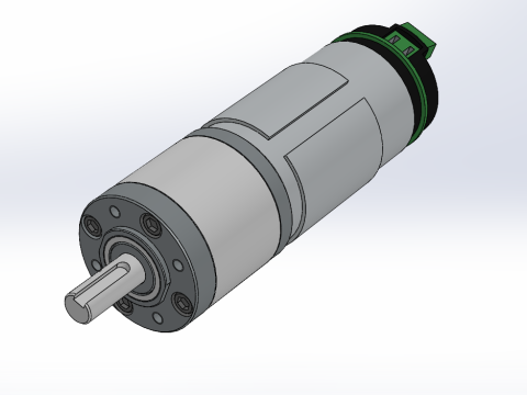 MOTOR GEAR PLANETARY DC ELECTRIC GEARED TORQUE Modello 3D