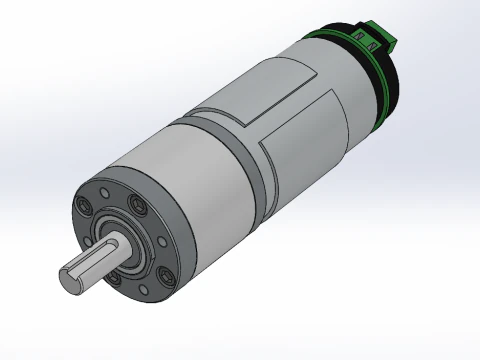 MOTOR GEAR PLANETARY DC ELECTRIC GEARED TORQUE 3D Model