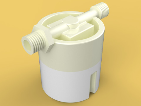 AUTOMATIC WATER LEVEL CONTROL VALVE FAUCET 3D Model